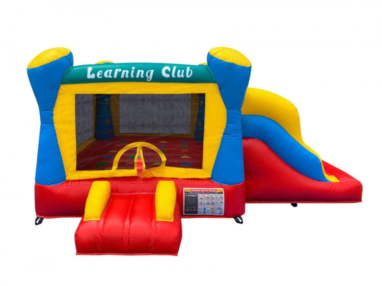 Learning Club Bounce House Slide